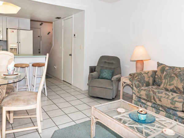 Value Two Bedroom Rental Only One Block to the Beach